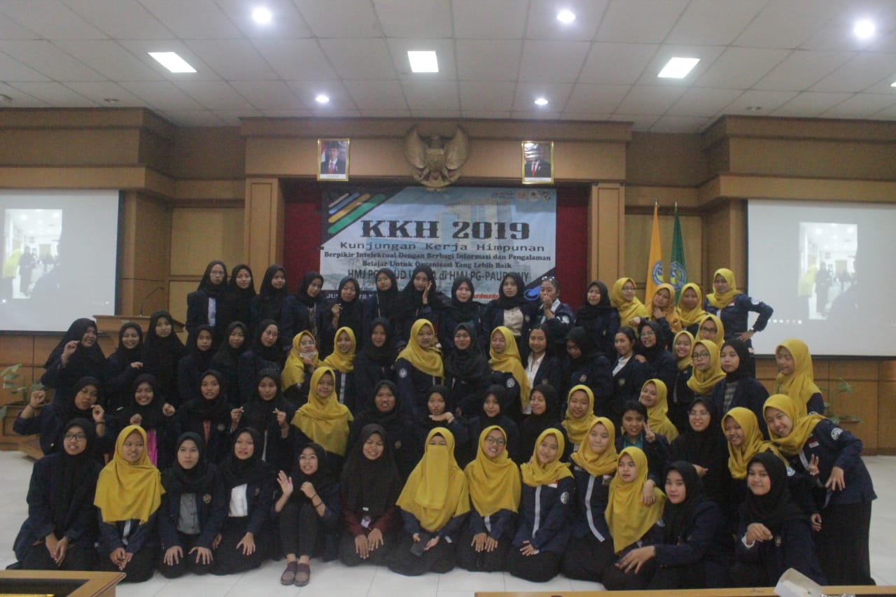 HIMA PGPAUD UNY mendapatkan kunjungan dari HMJ PAUD UNESA